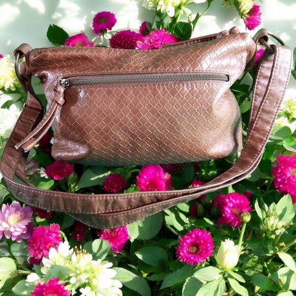 Stone Mountain Brown Purse Shoulder Bag 12242 - Picture 4 of 9